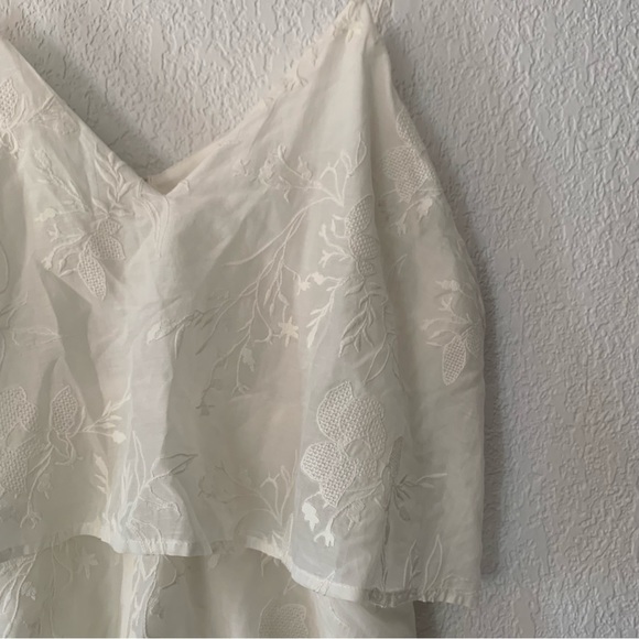 The Jetset  Diaries Monta Vista Embroidered Cotton  Romper Size L - Picture 6 of 12